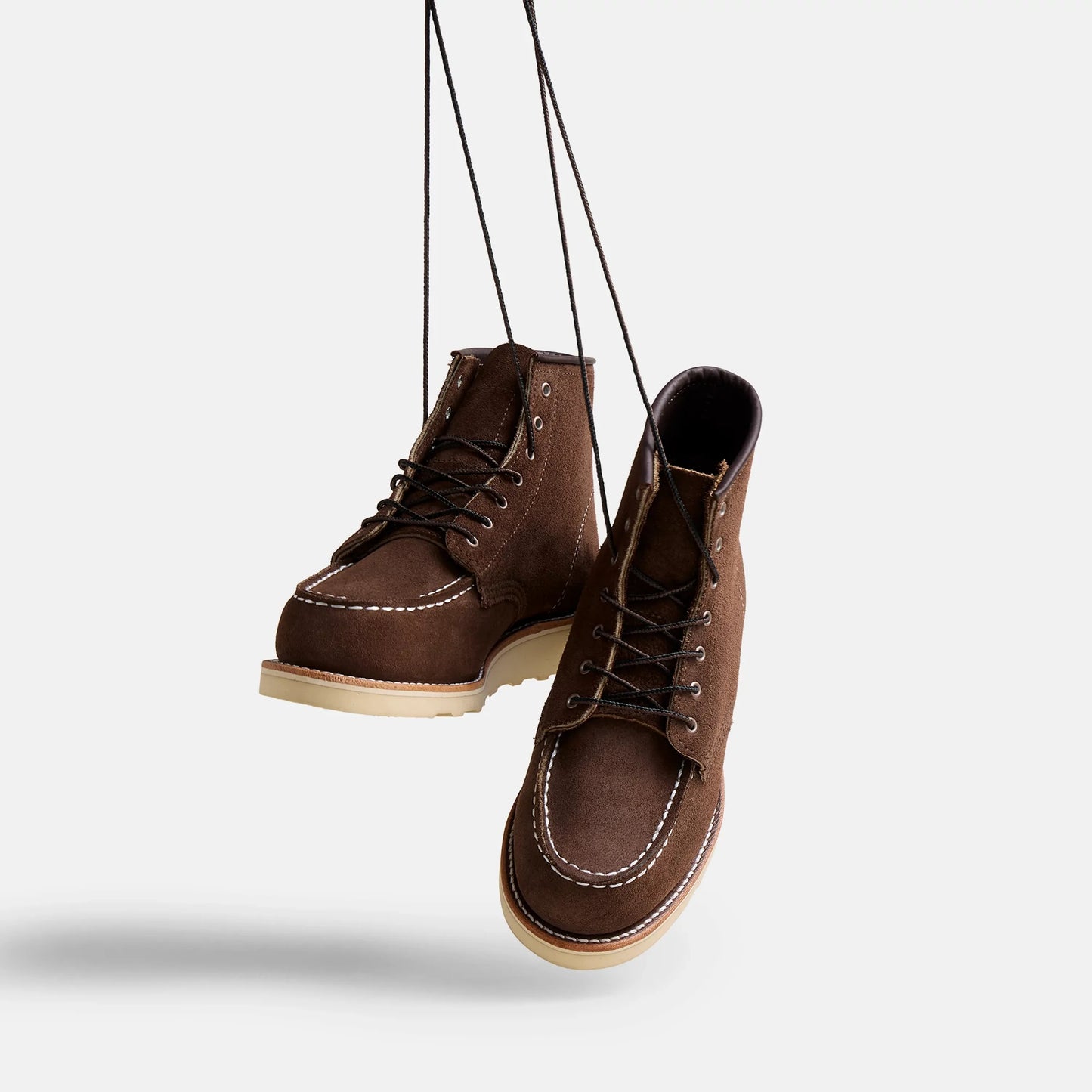 Red Wing Shoes Classic Moc 6-Inch Boot in Chocolate Muleskinner Leather 3476 | Red Wing Heritage