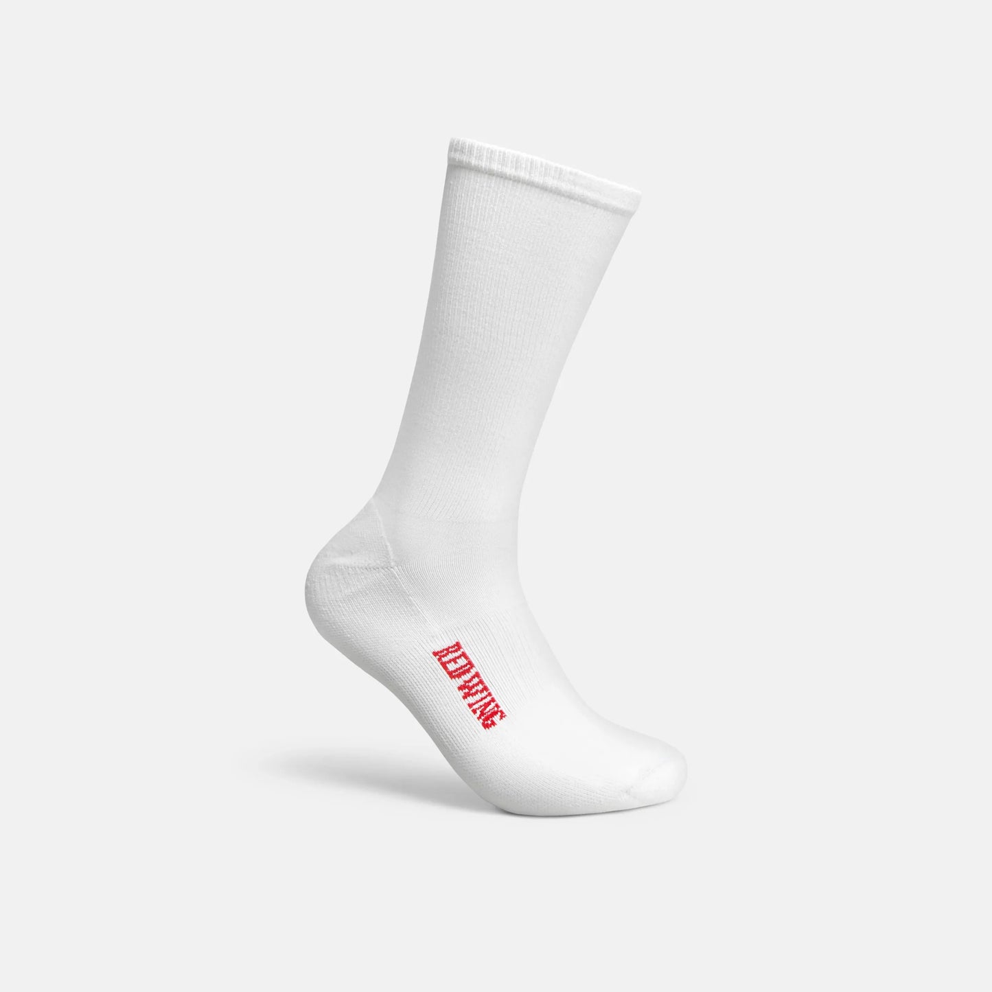 Red Wing Shoes Unisex Breeze Nylon Crew Sock in White 97303