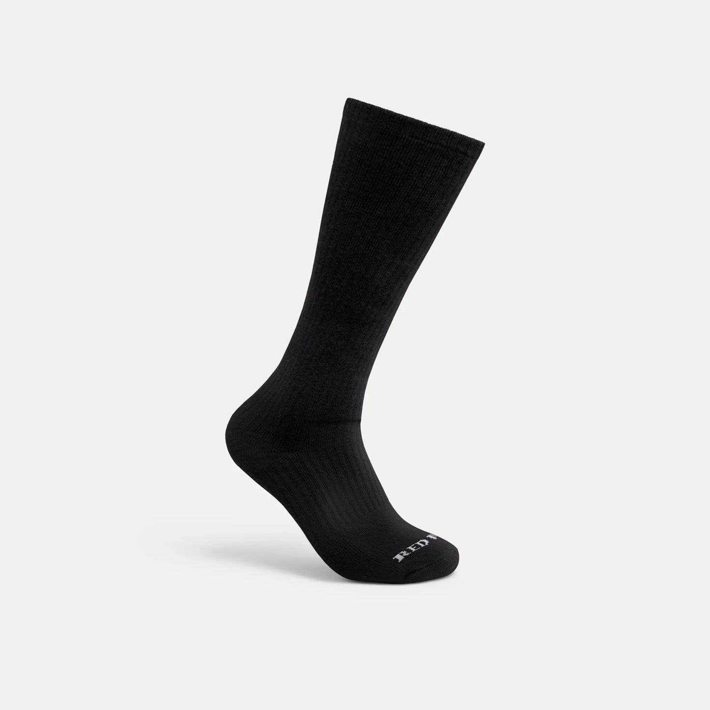 Red Wing Shoes Unisex Cotton Blend Over-the-Calf Sock in Black 97273