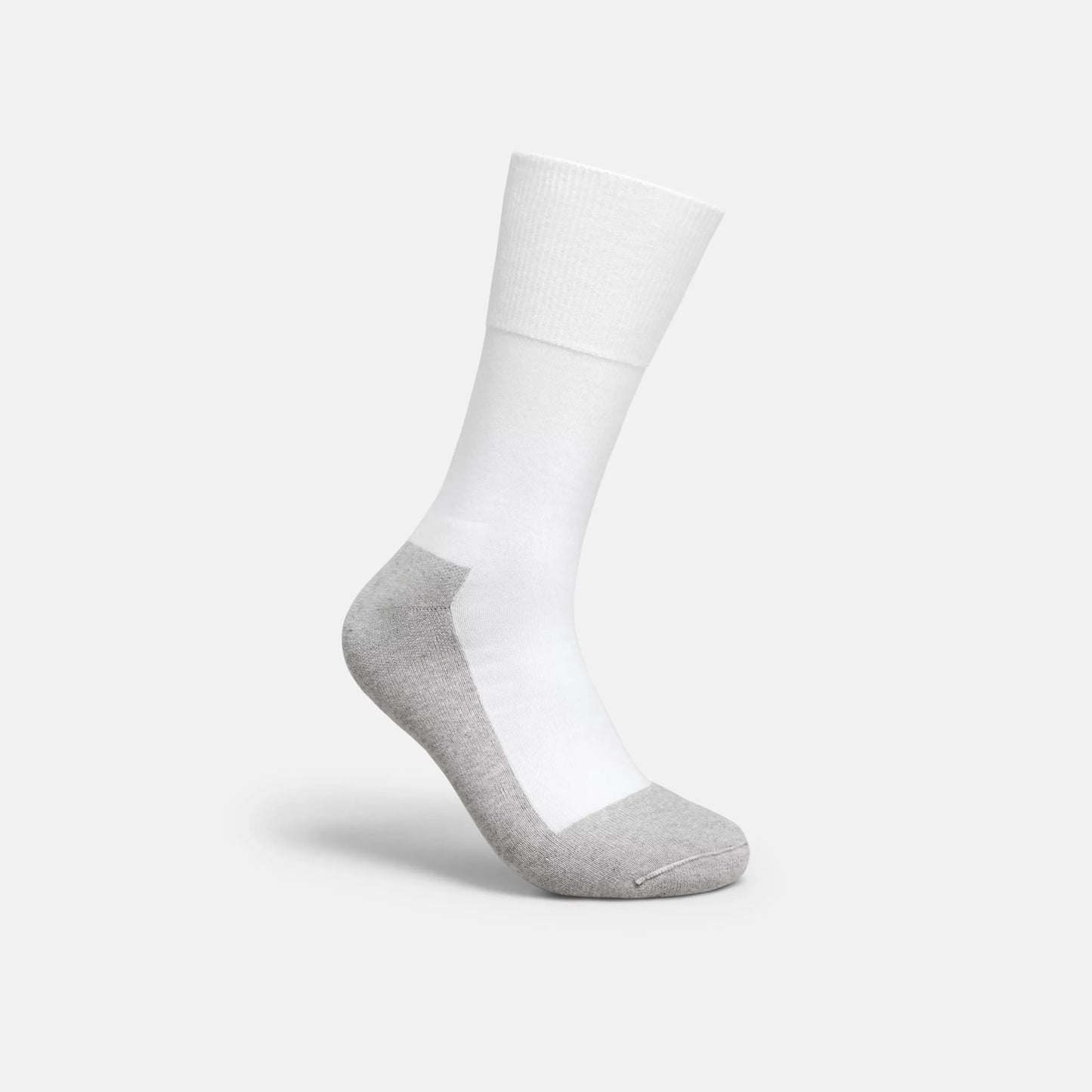 Red Wing Shoes Unisex Coolmax® Blend Diabetic Crew Sock in White 97230
