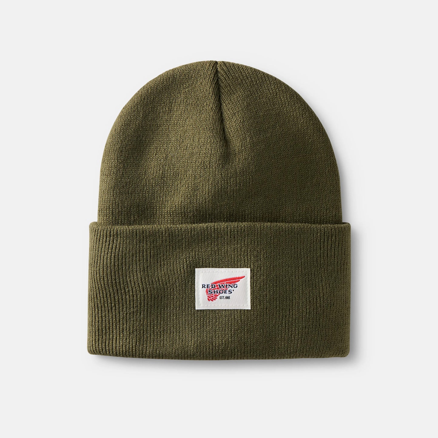 Red Wing Shoes Logo Knit Beanie Hat