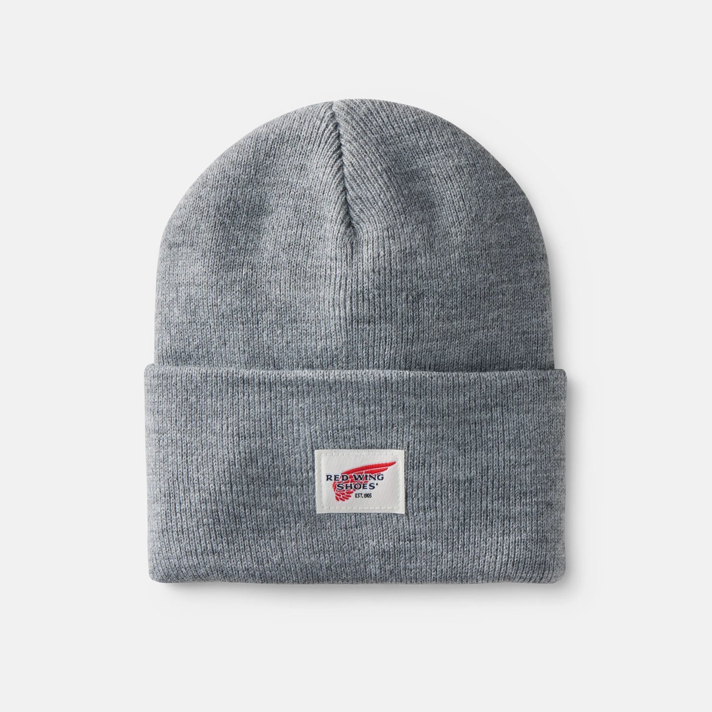 Red Wing Shoes Unisex Knit Watch Hat in Light Gray Heather 97435