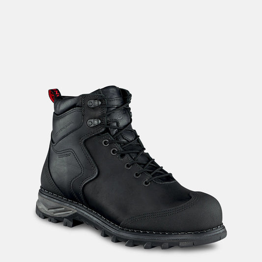 Red Wing Shoes Burnside 6-inch Waterproof Safety Toe Boot Black 2411