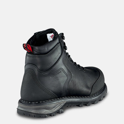 Red Wing Shoes Burnside 6-inch Waterproof Safety Toe Boot Black 2411