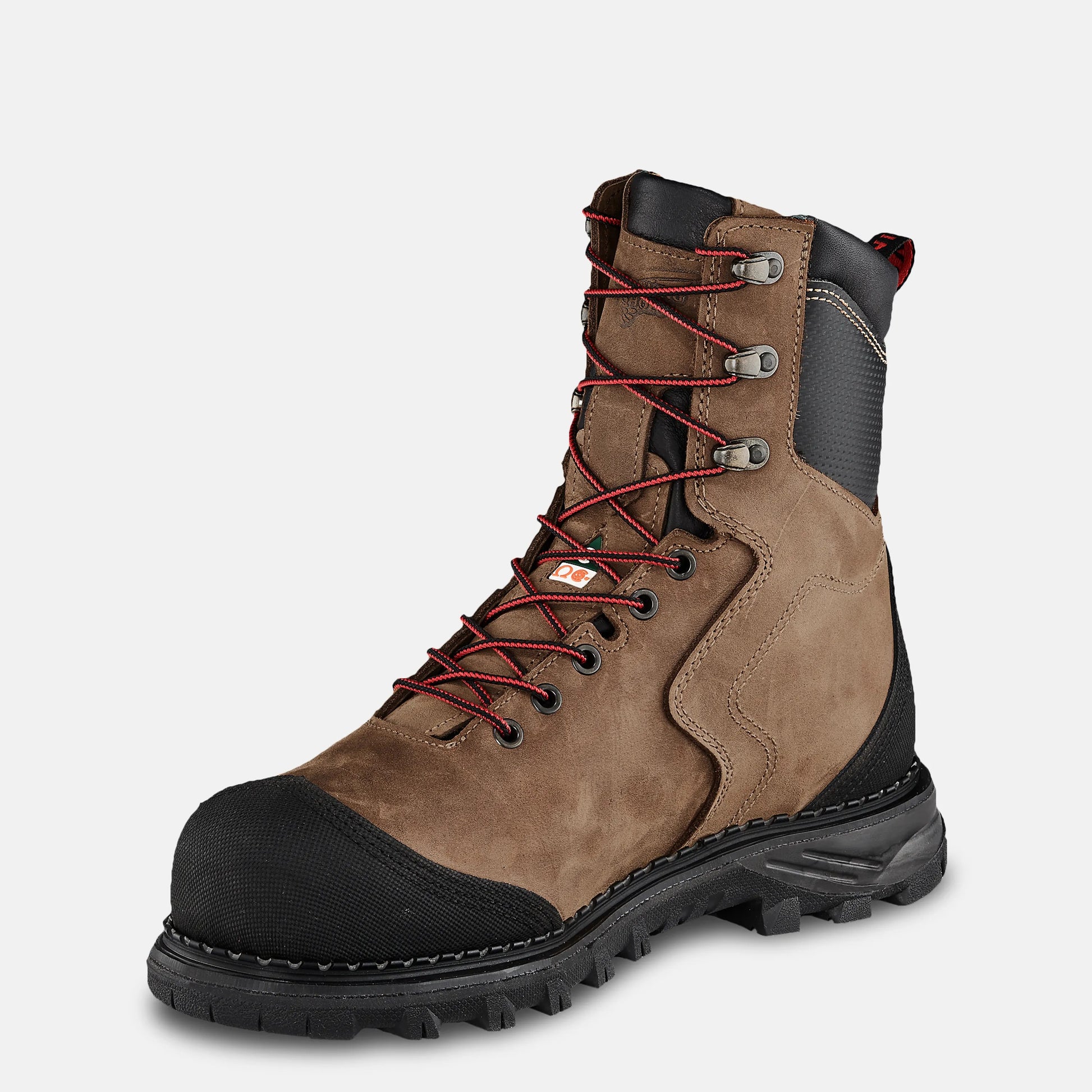 Red Wing Shoes Burnside 8-inch Waterproof, CSA Safety Toe Boot 3520