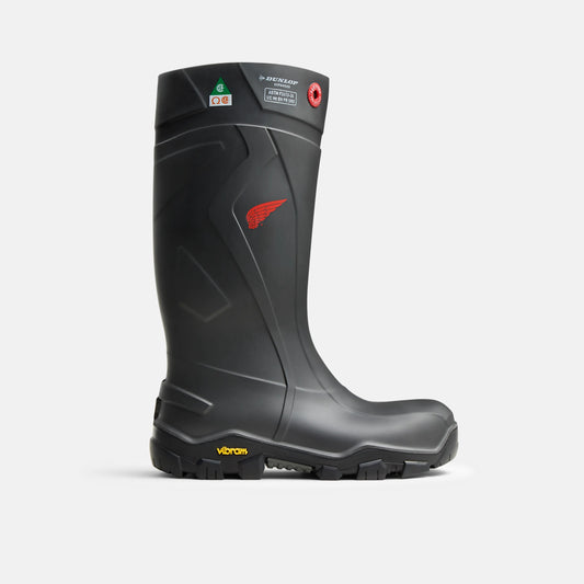 Red Wing Shoes Dunlop Purofort + Expander 15-inch Waterproof Safety Toe CSA Pull-On Boot 59009