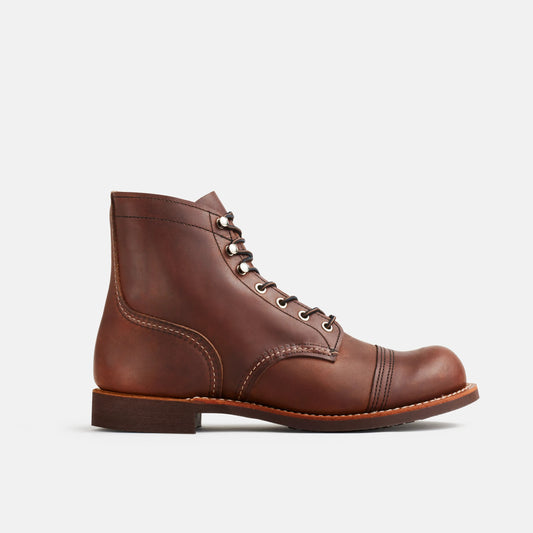 Red Wing Shoes Iron Ranger 6-Inch Boot in Dark Brown Leather 8111