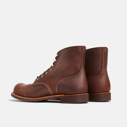 Red Wing Shoes Iron Ranger 6-Inch Boot in Dark Brown Leather 8111