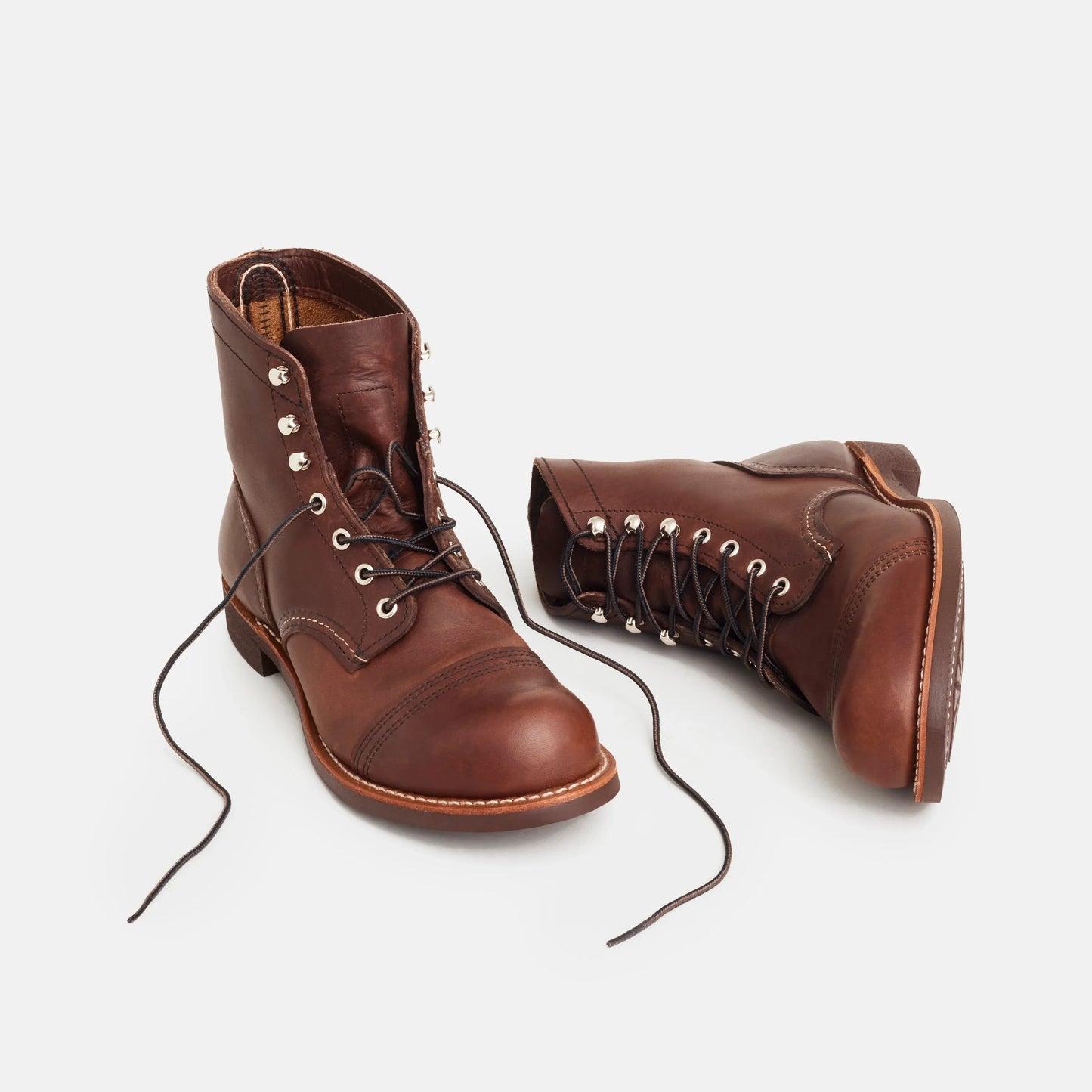 Red Wing Shoes Iron Ranger 6-Inch Boot in Dark Brown Leather 8111