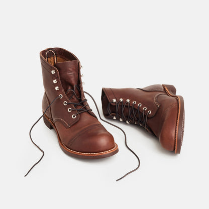 Red Wing Shoes Iron Ranger 6-Inch Boot in Dark Brown Leather 8111
