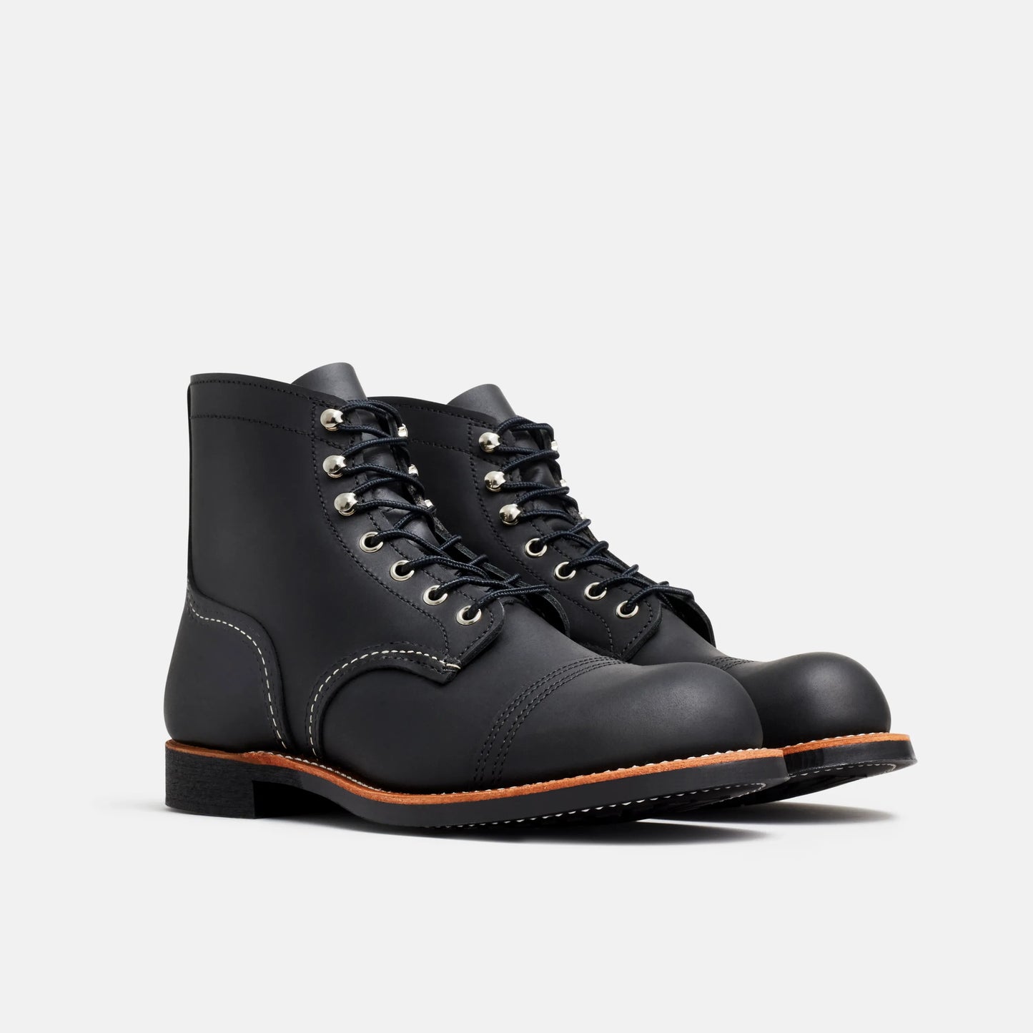 Red Wing Shoes Iron Ranger 6-Inch Boot in Black Leather 8084