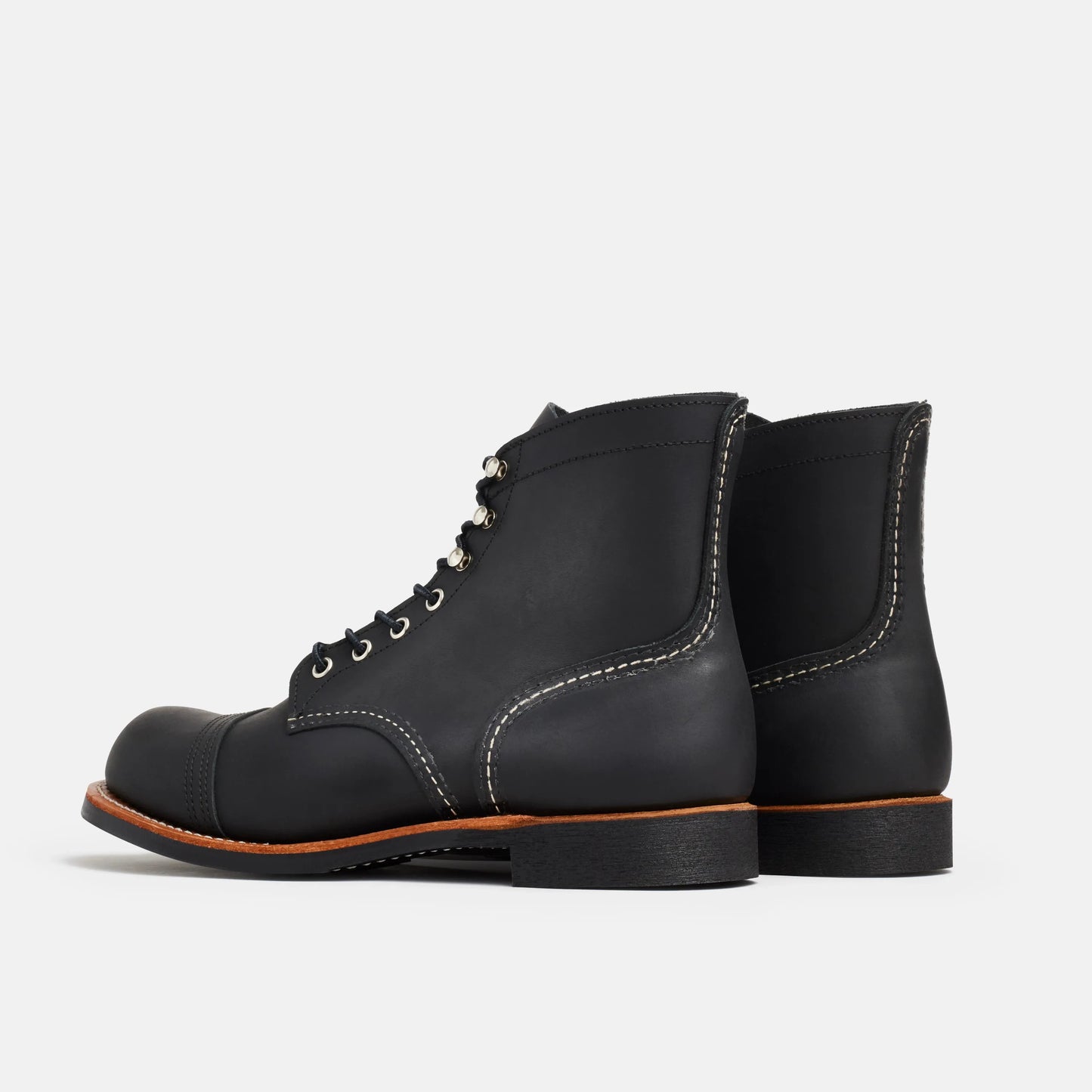 Red Wing Shoes Iron Ranger 6-Inch Boot in Black Leather 8084