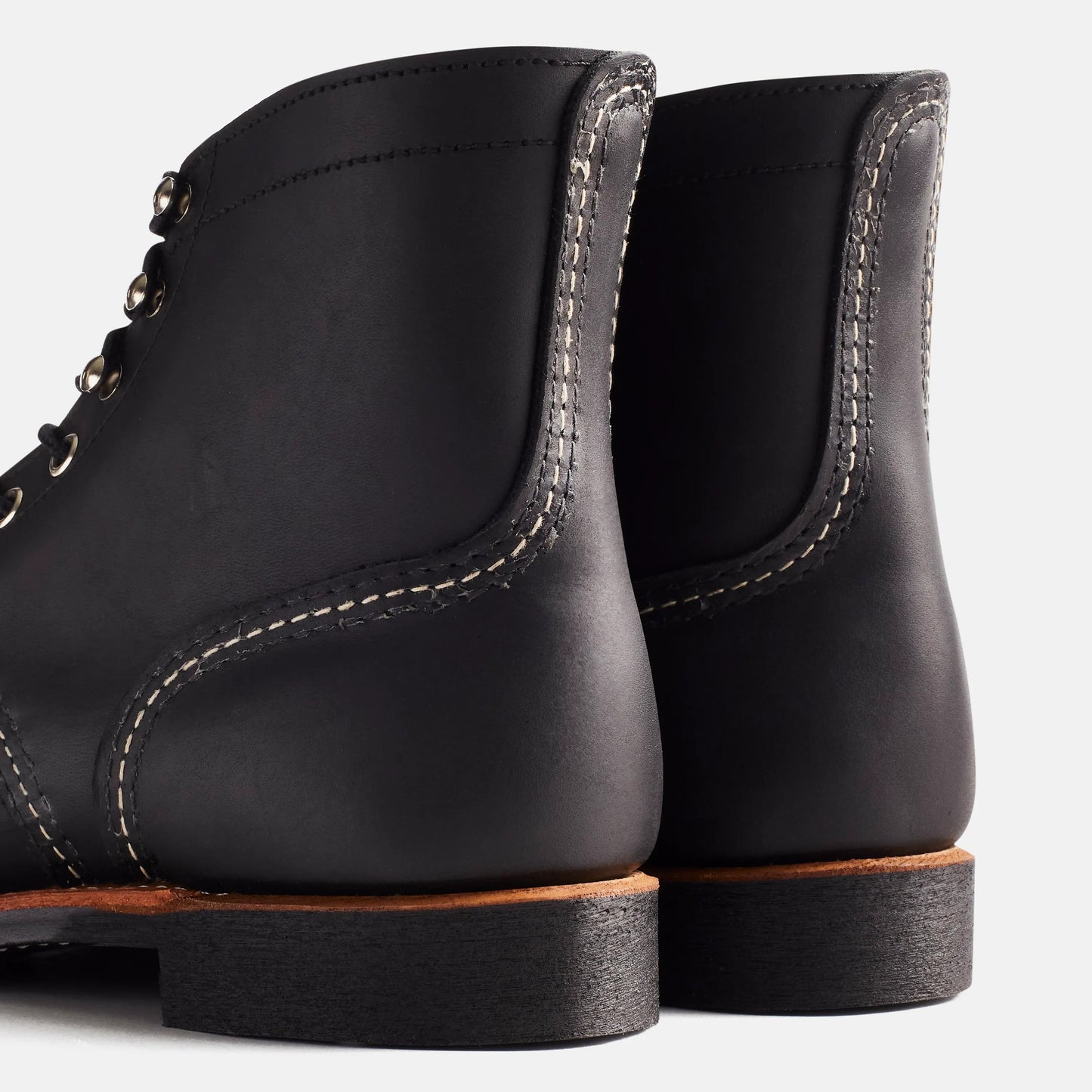 Red Wing Shoes Iron Ranger 6-Inch Boot in Black Leather 8084