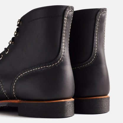 Red Wing Shoes Iron Ranger 6-Inch Boot in Black Leather 8084