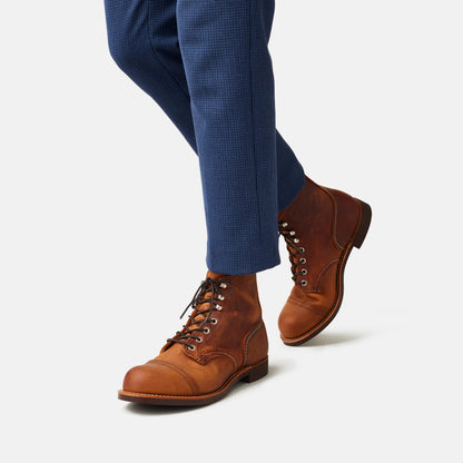Red Wing Shoes Iron Ranger 6-Inch Boot in Brown Leather 8085