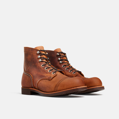 Red Wing Shoes Iron Ranger 6-Inch Boot in Brown Leather 8085