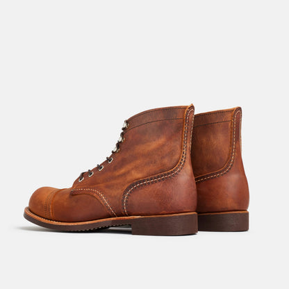 Red Wing Shoes Iron Ranger 6-Inch Boot in Brown Leather 8085