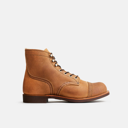 Red Wing Shoes Iron Ranger 6-Inch Boot in Light Brown Leather 8083