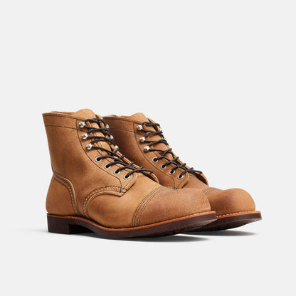 Red Wing Shoes Iron Ranger 6-Inch Boot in Light Brown Leather 8083