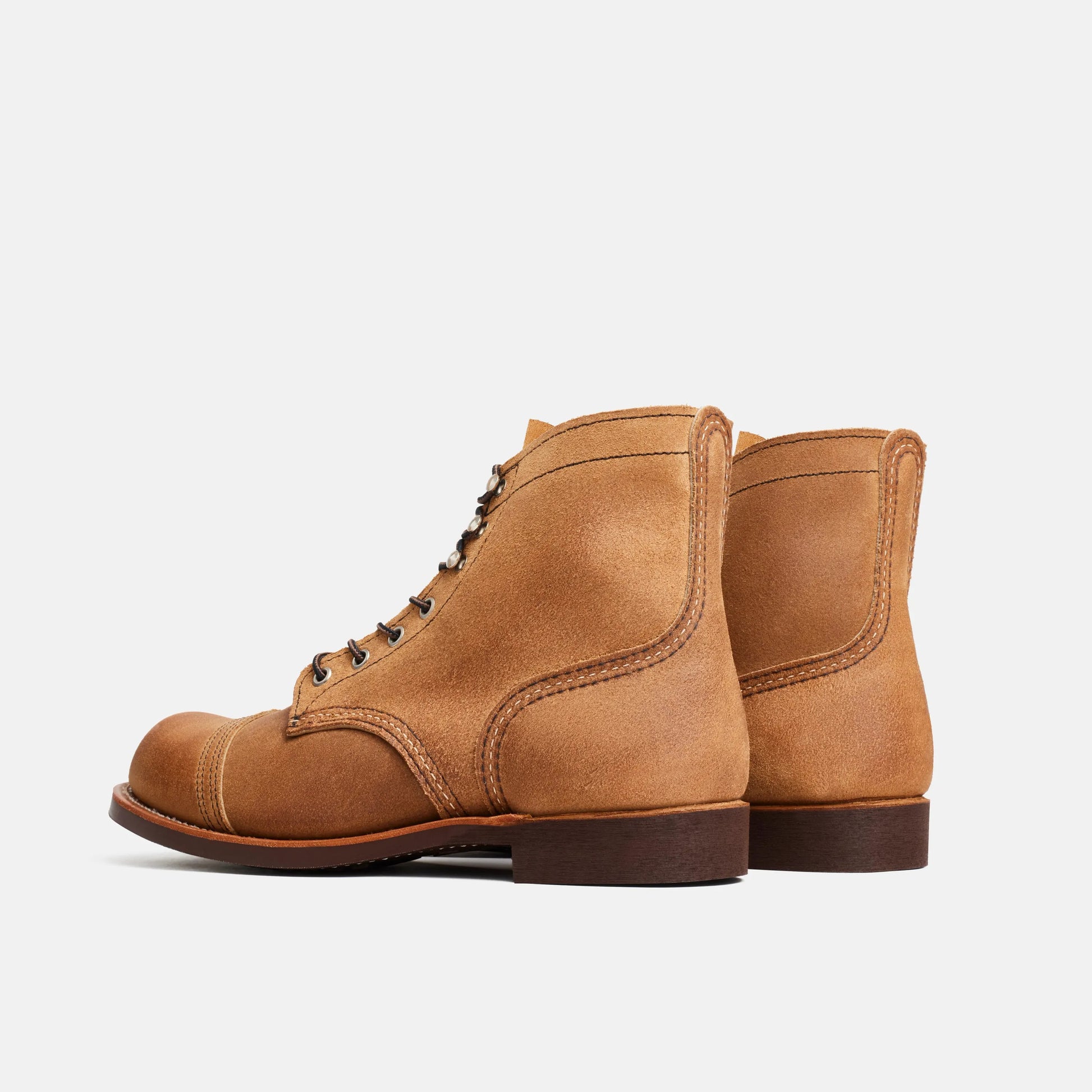 Red Wing Shoes Iron Ranger 6-Inch Boot in Light Brown Leather 8083