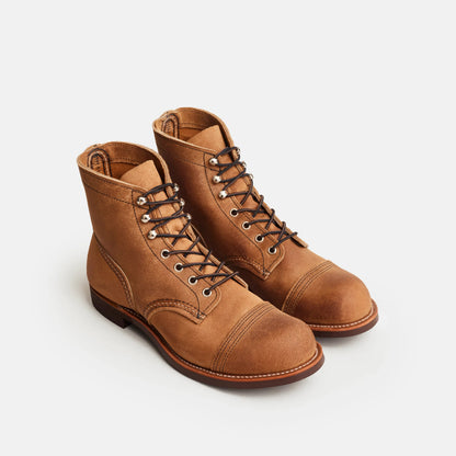 Red Wing Shoes Iron Ranger 6-Inch Boot in Light Brown Leather 8083