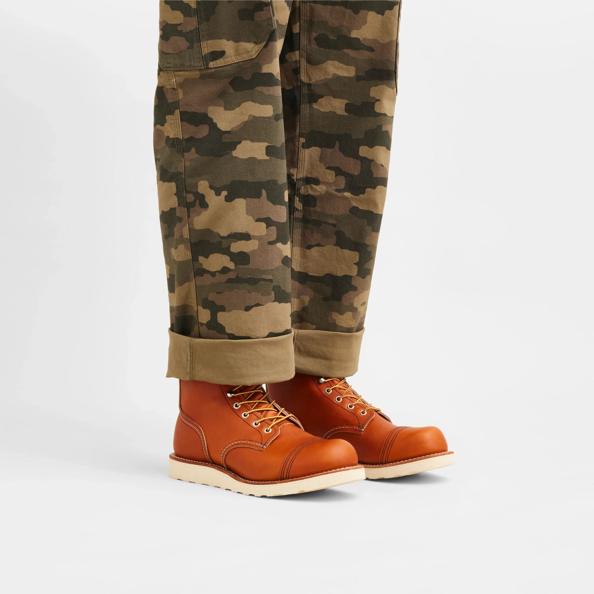 Red Wing Shoes Iron Ranger Traction Tred in Brown Leather 8089 | Red Wing Heritage