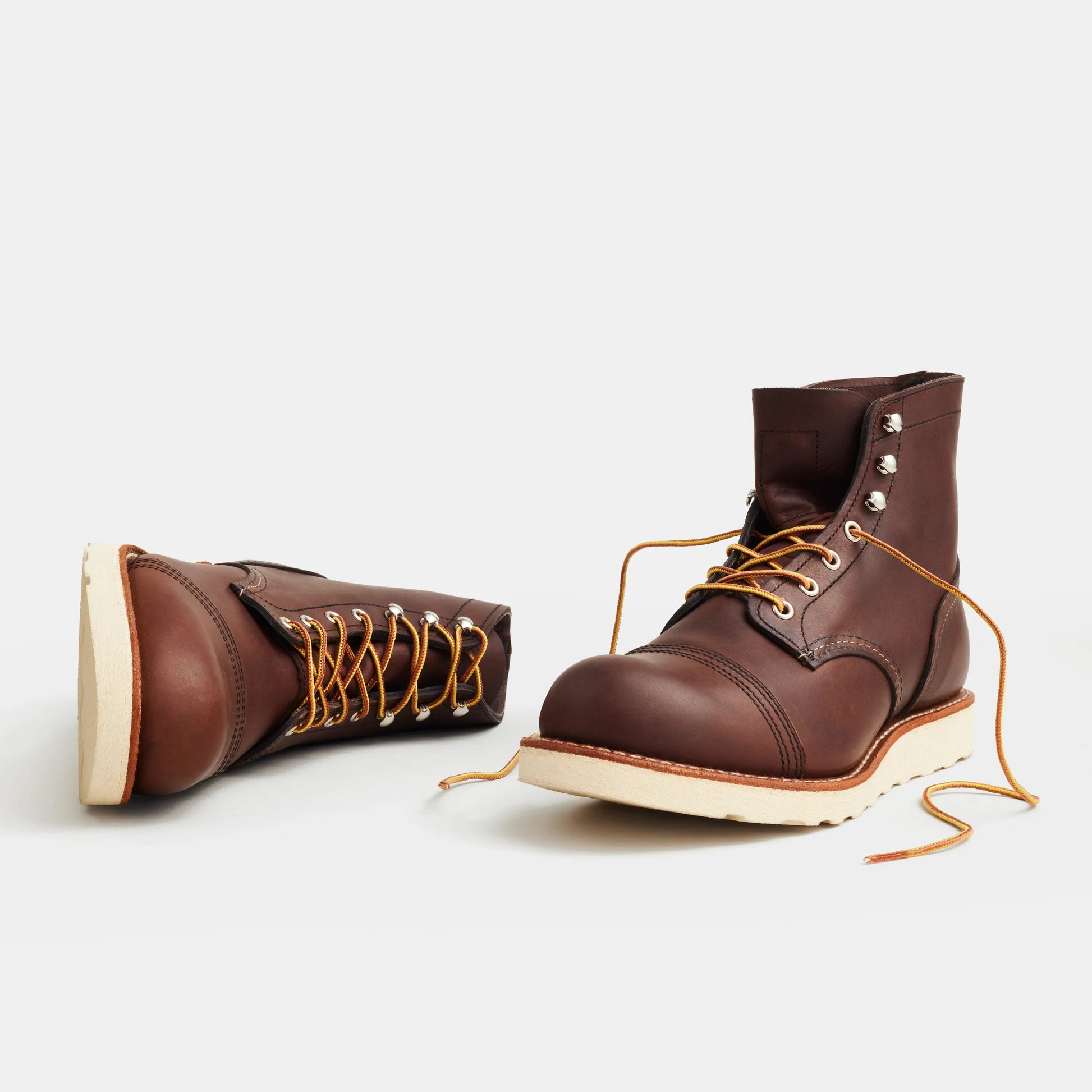Red Wing Shoes Iron Ranger Traction Tred in Brown Leather 8088 | Red Wing Heritage