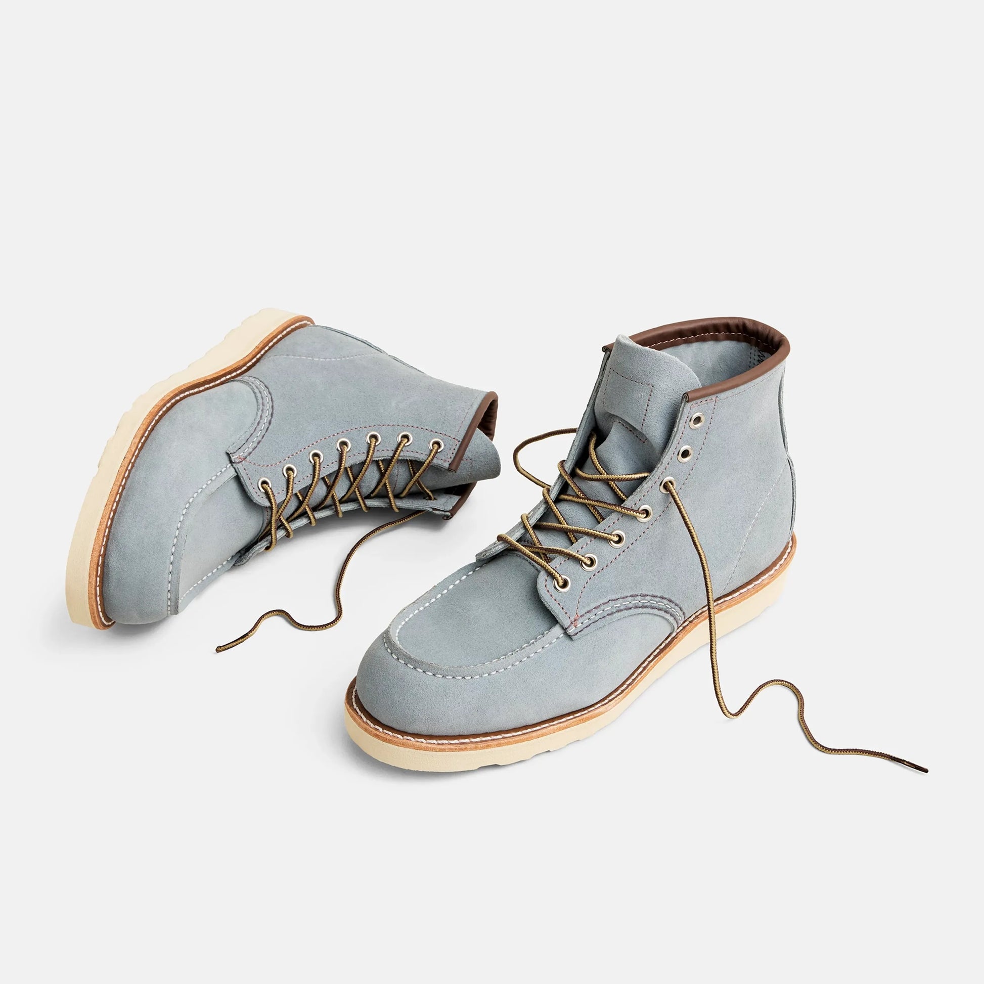 Red Wing Shoes Classic Moc 6-Inch Boot in Blue Leather 8800 | Red Wing Heritage