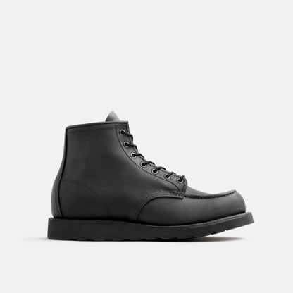 Red Wing Shoes Classic Moc 6-Inch Boot in Black Leather 8074 | Red Wing Heritage