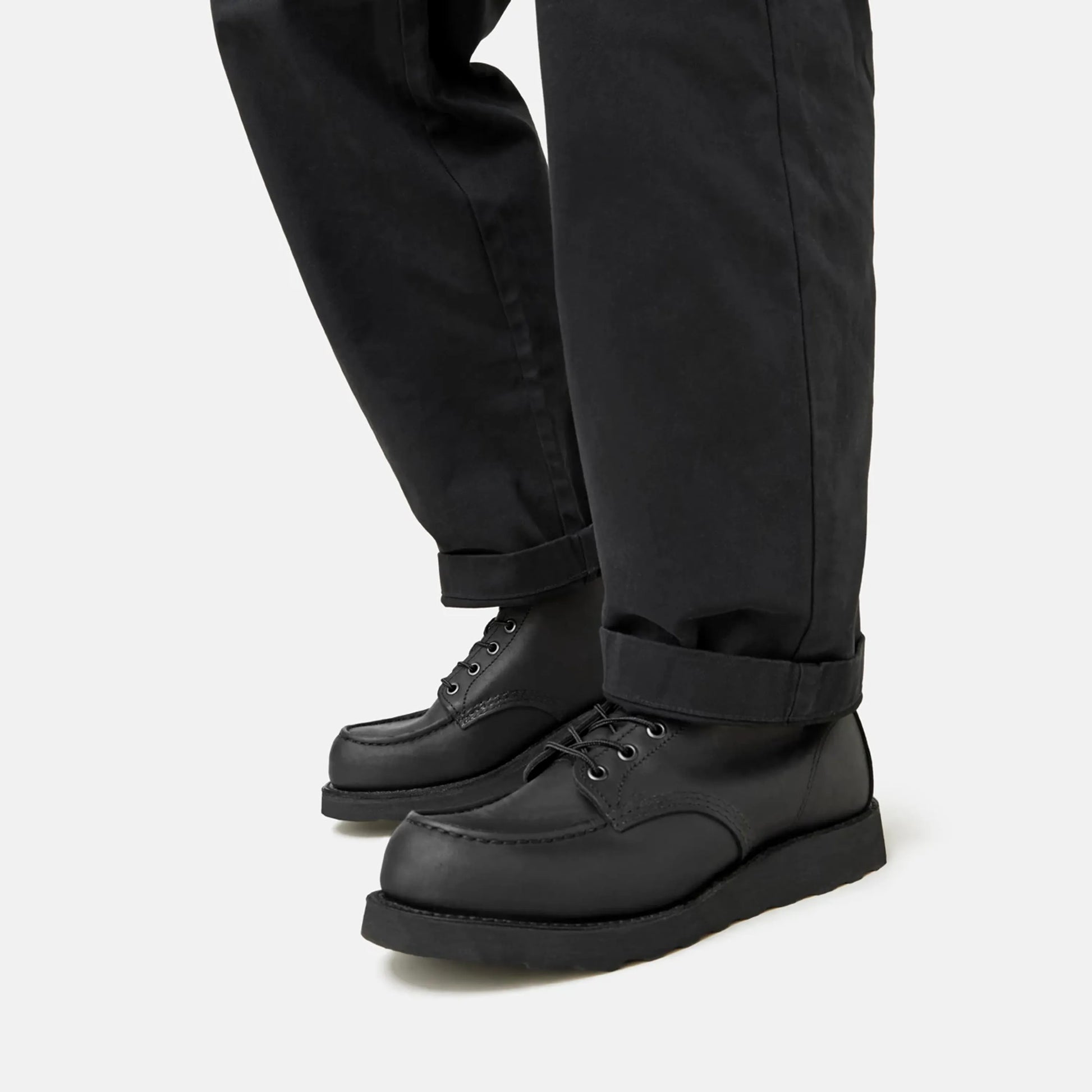 Red Wing Shoes Classic Moc 6-Inch Boot in Black Leather 8074 | Red Wing Heritage