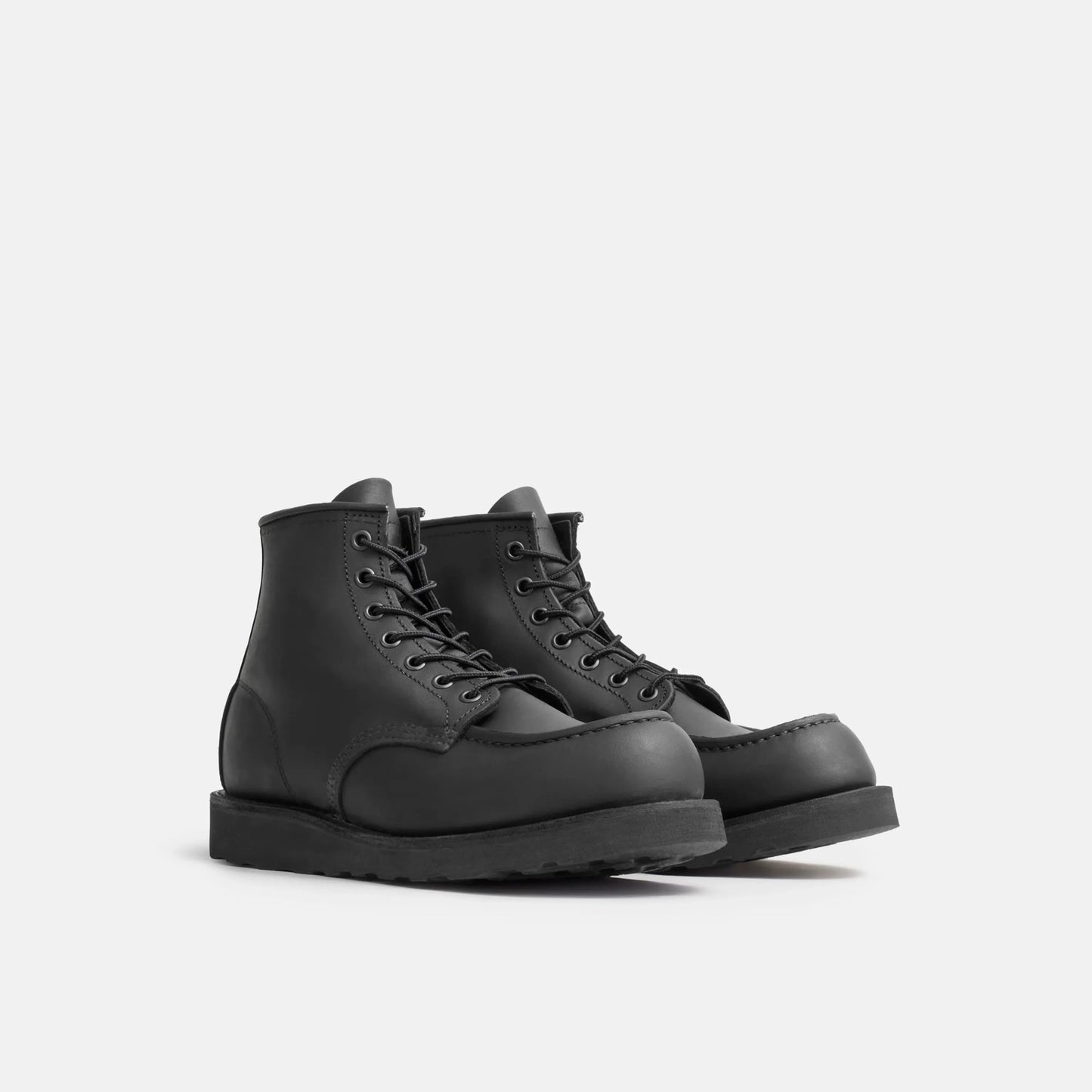 Red Wing Shoes Classic Moc 6-Inch Boot in Black Leather 8074 | Red Wing Heritage