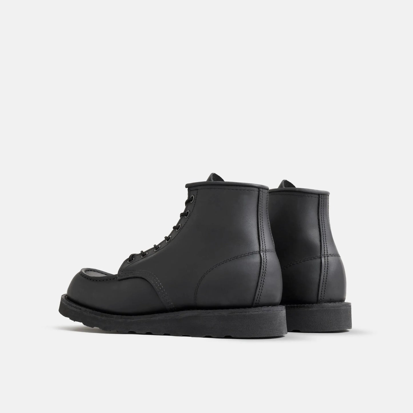 Red Wing Shoes Classic Moc 6-Inch Boot in Black Leather 8074 | Red Wing Heritage