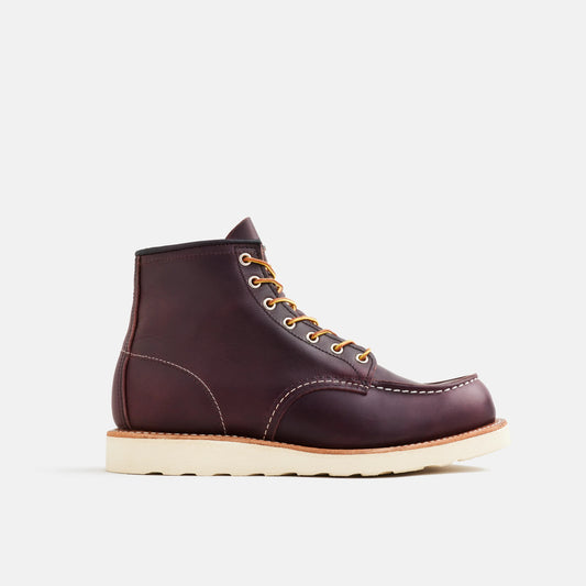 Red Wing Shoes Classic Moc in Black Cherry Leather 8847 | Red Wing Heritage