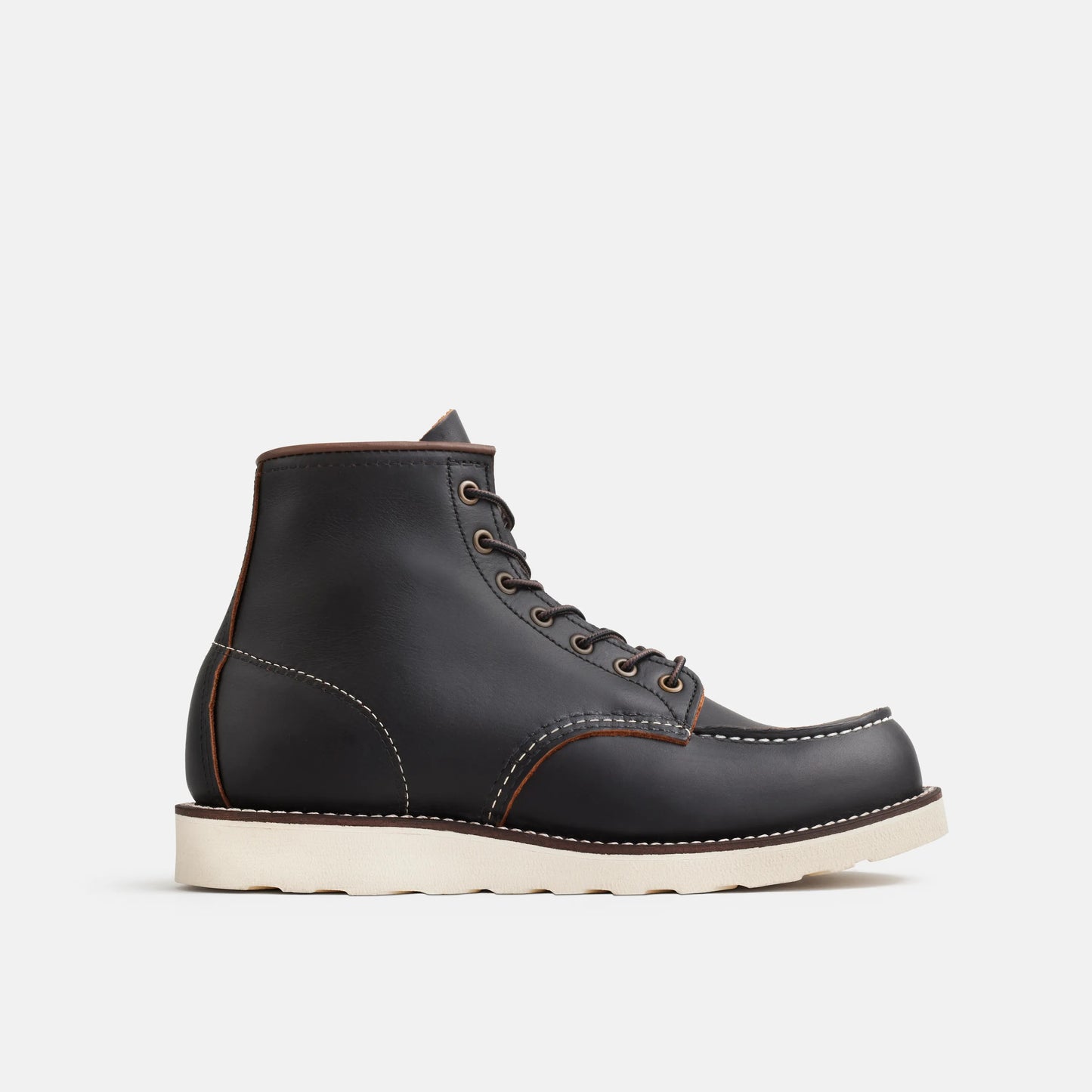 Red Wing Shoes Classic Moc 6-Inch Boot in Black Leather 8849