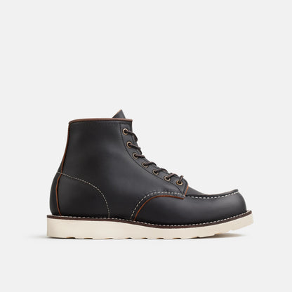 Red Wing Shoes Classic Moc 6-Inch Boot in Black Leather 8849