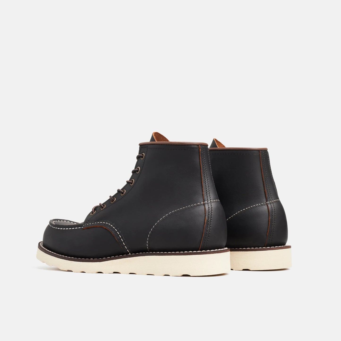 Red Wing Shoes Classic Moc 6-Inch Boot in Black Leather 8849