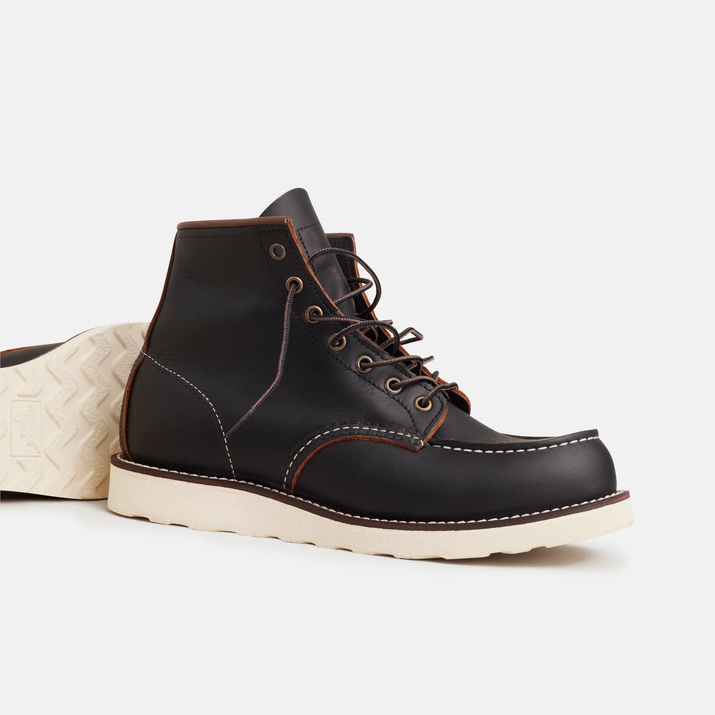 Red Wing Shoes Classic Moc 6-Inch Boot in Black Leather 8849