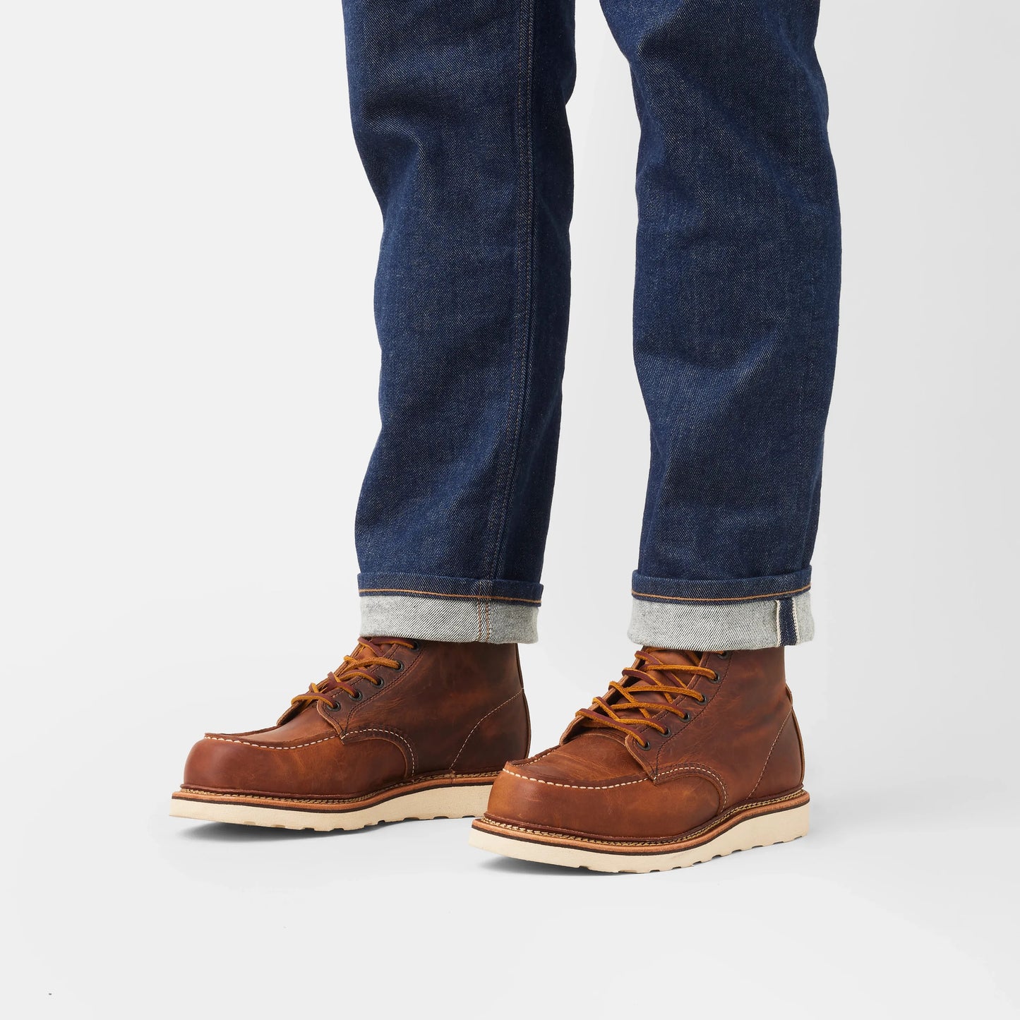 Red Wing Shoes Classic Moc 6-Inch Boot in Brown Leather 1907