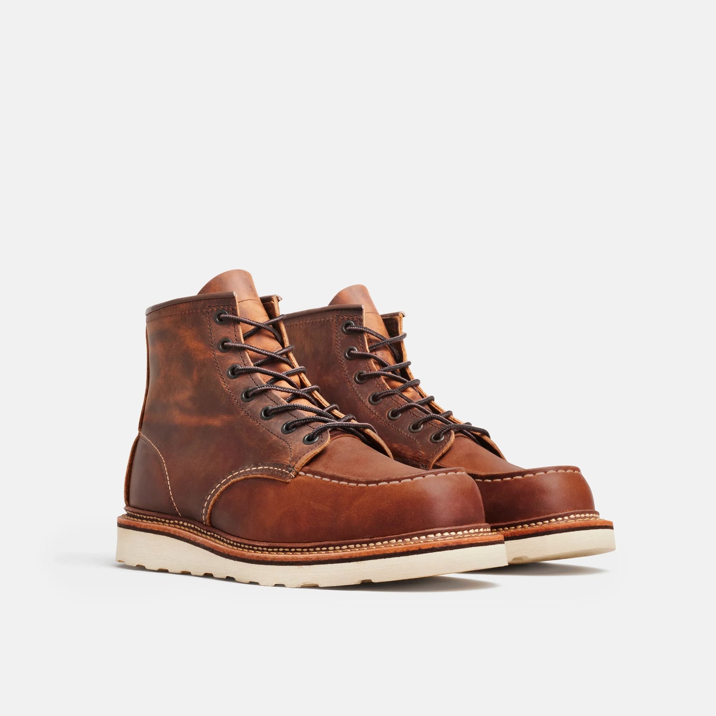 Red Wing Shoes Classic Moc 6-Inch Boot in Brown Leather 1907