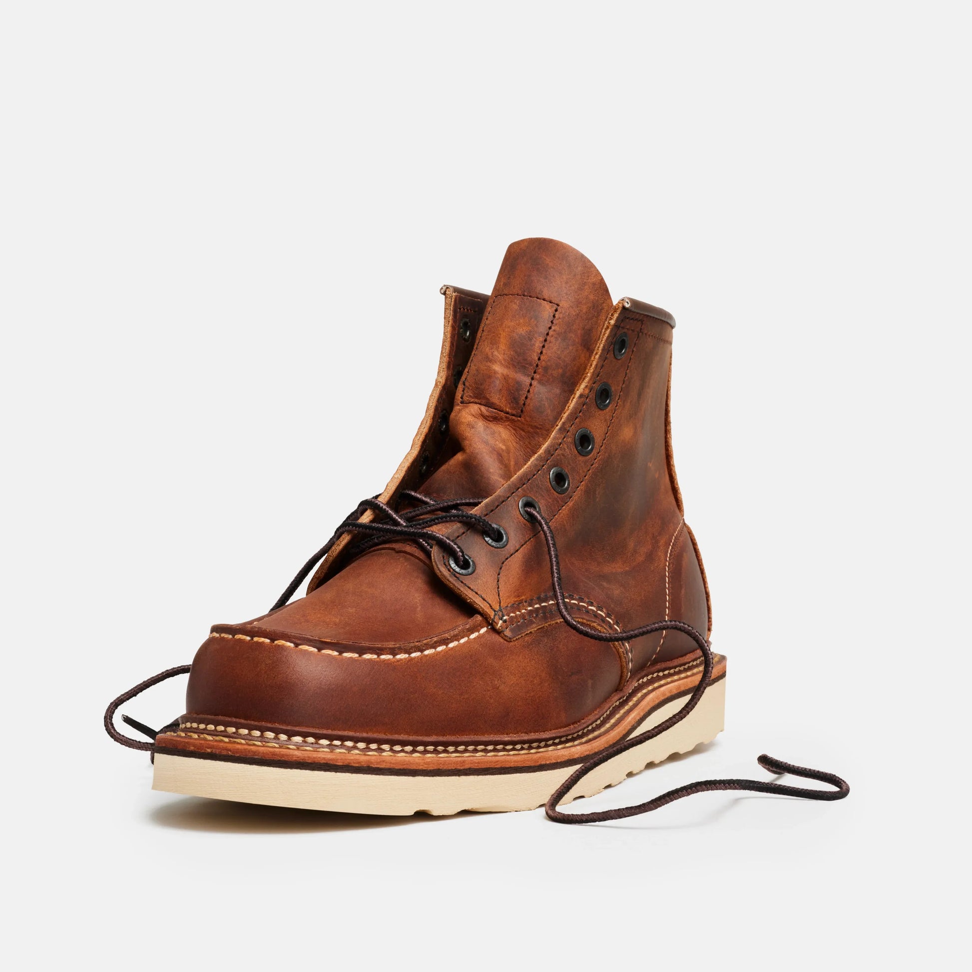 Red Wing Shoes Classic Moc 6-Inch Boot in Brown Leather 1907