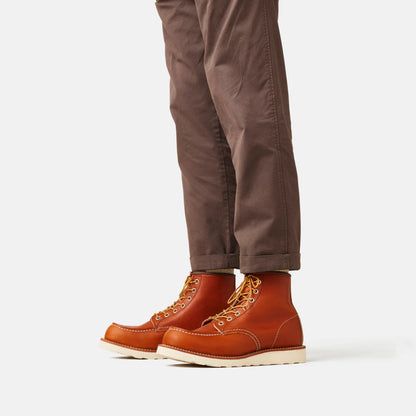 Red Wing Shoes Classic Moc 6-Inch Boot in Brown Leather 875