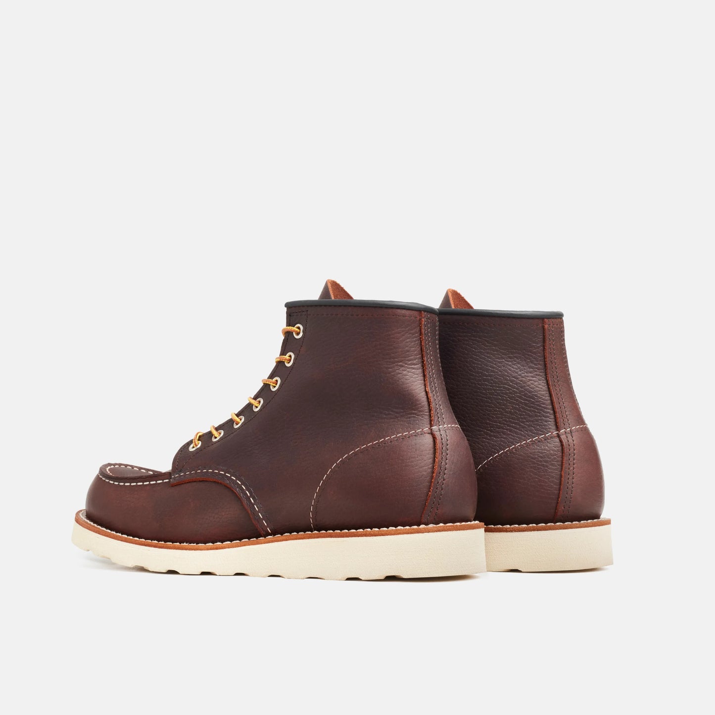 Red Wing Shoes Classic Moc 6-Inch Boot in Dark Brown Leather 8138