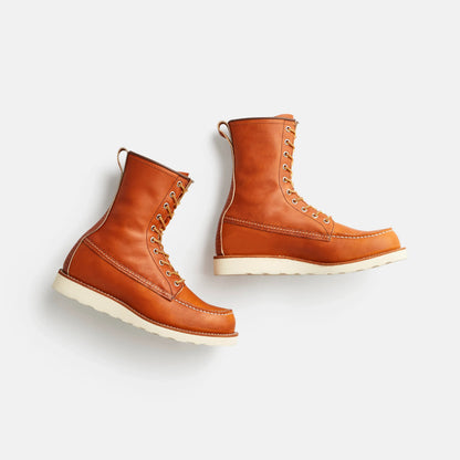 Red Wing Shoes 8-Inch Classic Moc Boot in Brown Leather 877