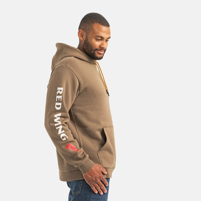 Red Wing Shoes Classic Hoodie in Brown 98482