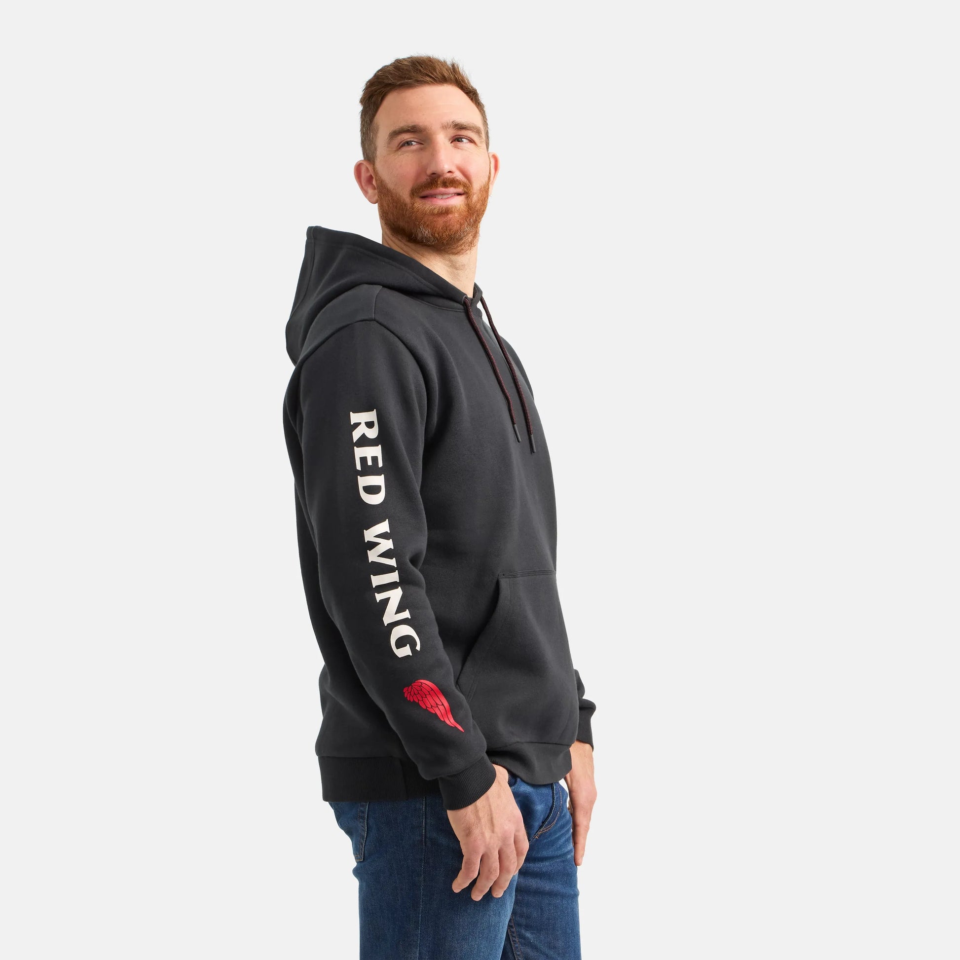 Red Wing Shoes Classic Hoodie in Black 98480