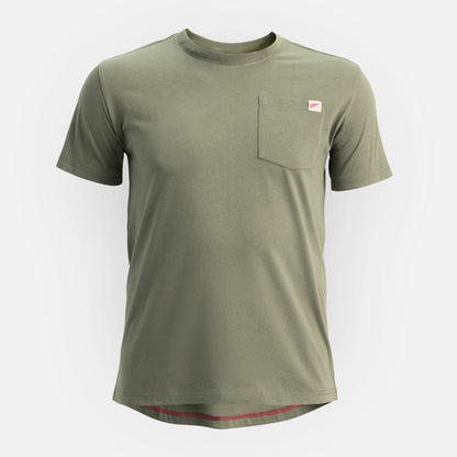 Red Wing Shoes Short Sleeve Pocket T-Shirt in Olive Green 98473