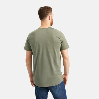 Red Wing Shoes Short Sleeve Pocket T-Shirt in Olive Green 98473
