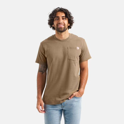 Red Wing Shoes Short Sleeve Pocket T-Shirt in Brown 98471