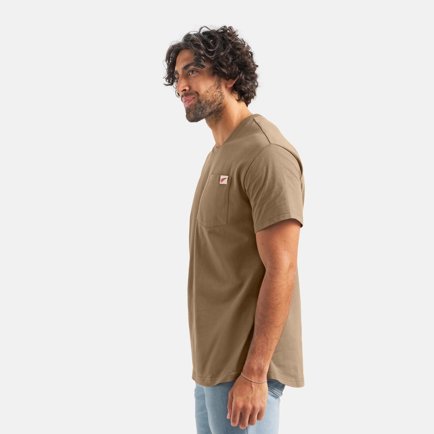 Red Wing Shoes Short Sleeve Pocket T-Shirt in Brown 98471