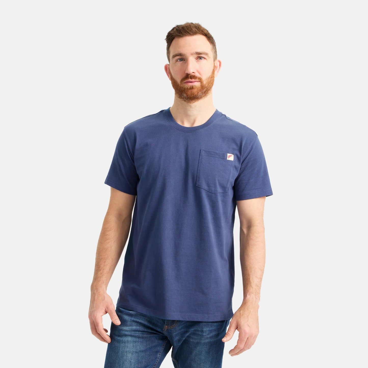 Red Wing Shoes Short Sleeve Pocket T-Shirt in Navy 98470